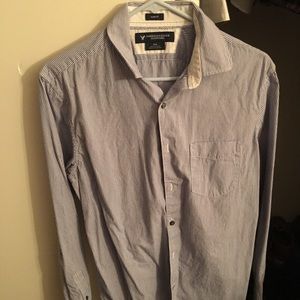 American eagle button shirt